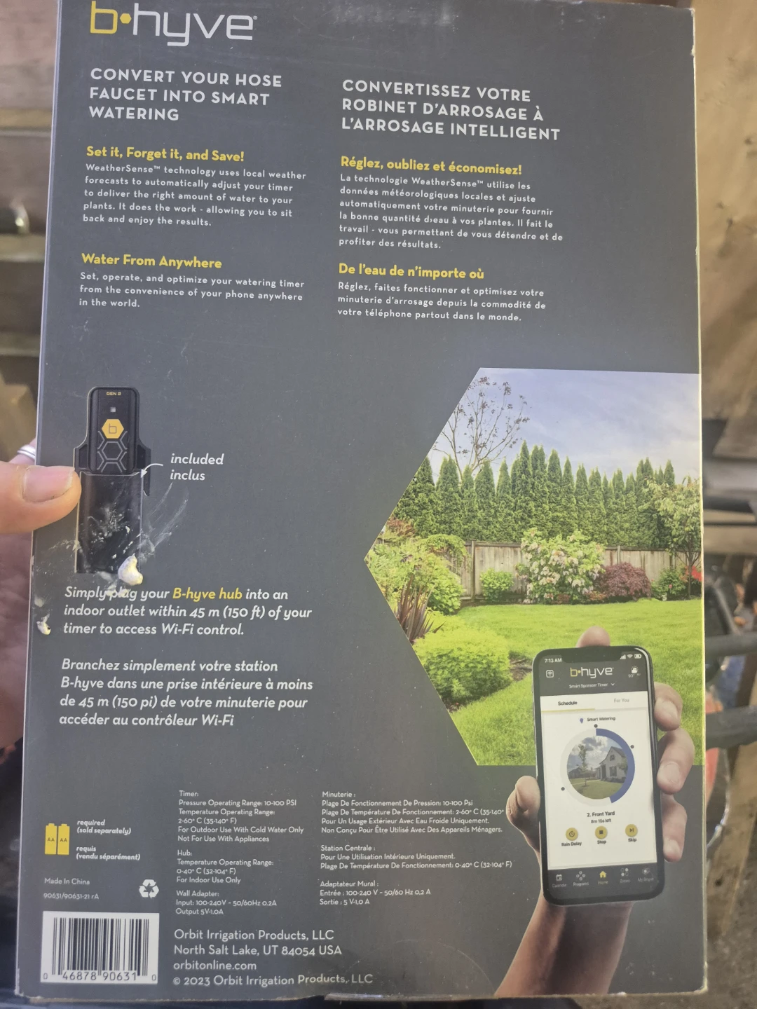 B-hyve XD Smart 1-Outlet Watering Timer - photo 4