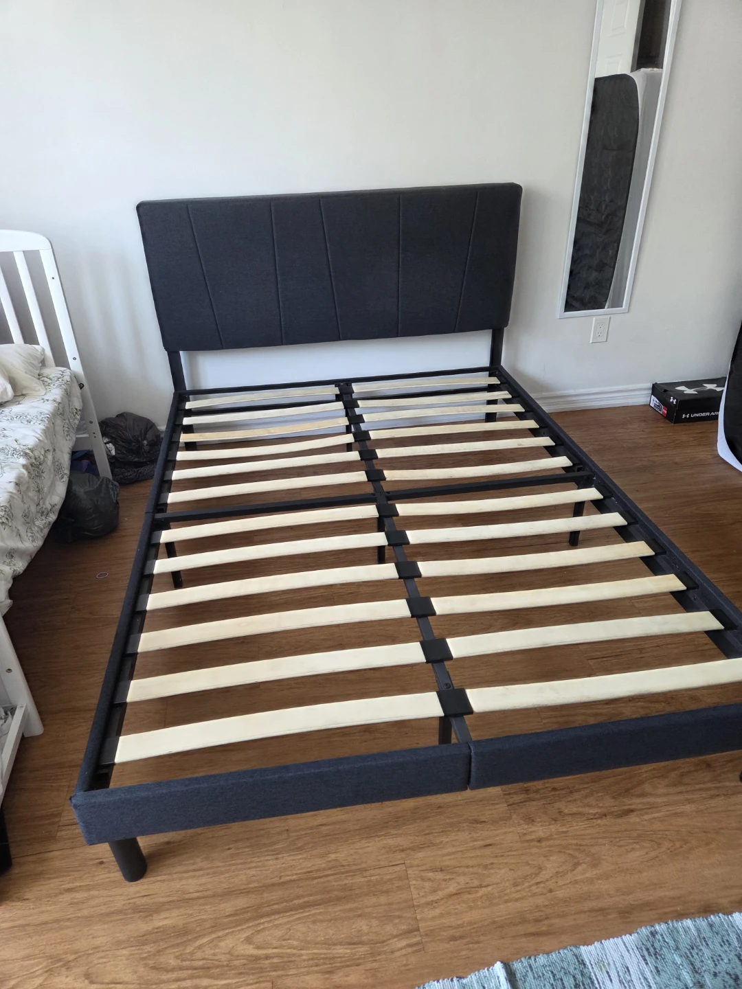 Grey Queen Bed Frame - photo 2