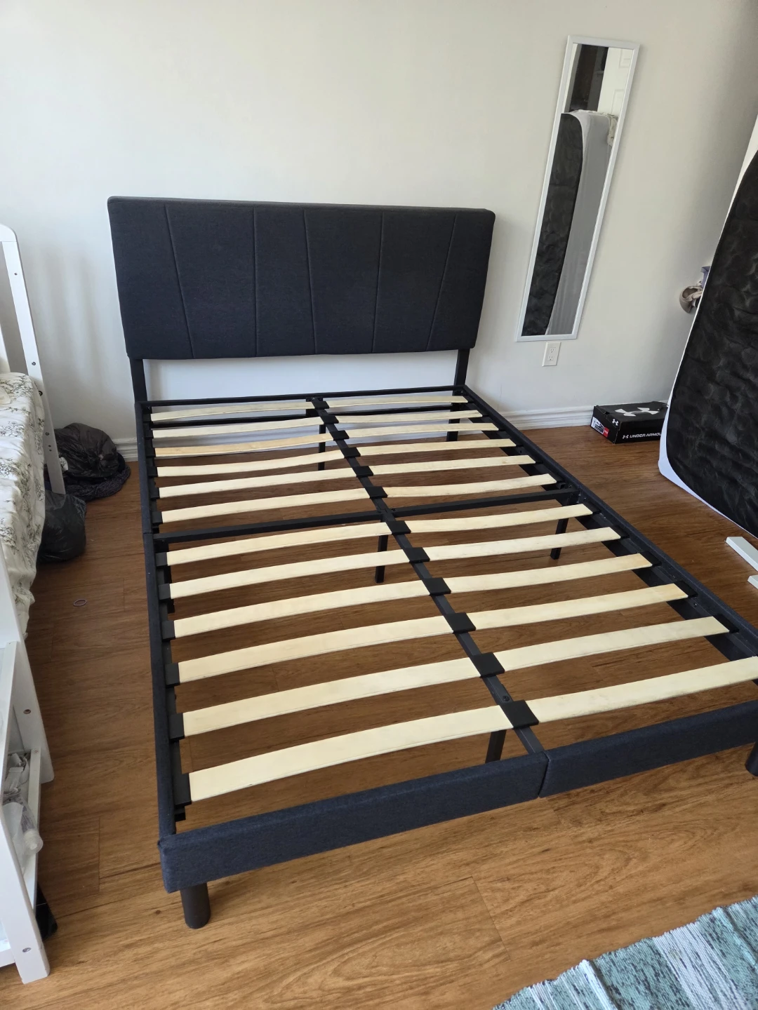 Grey Queen Bed Frame