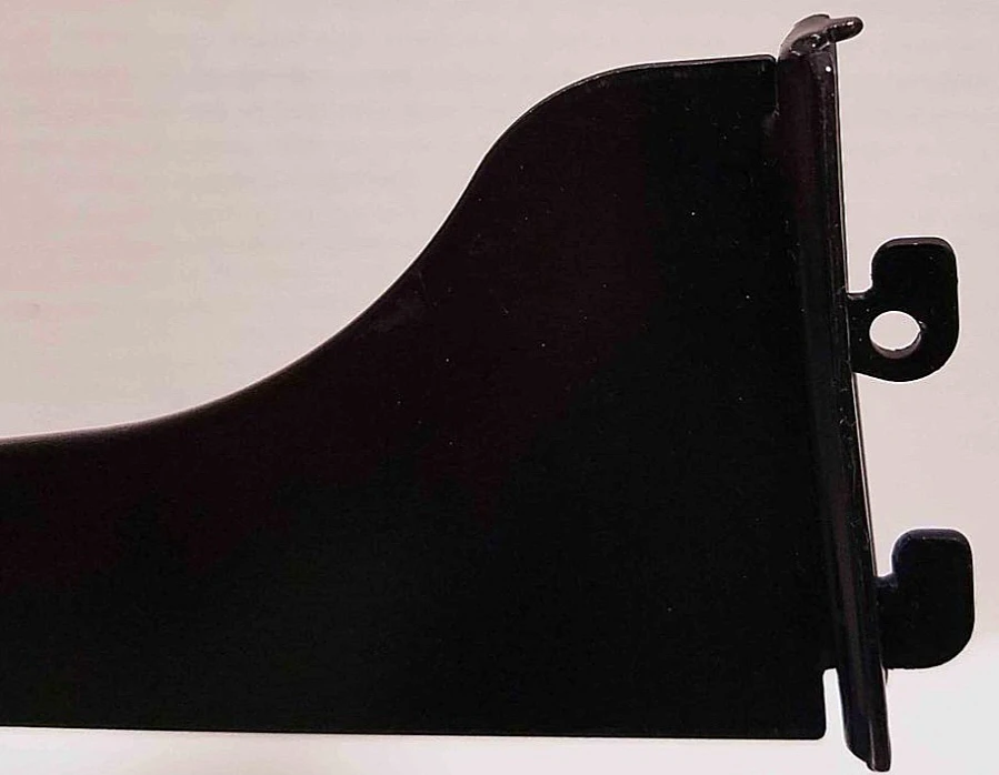 🪛12 Inch - Black Metal Shelf Brackets Set of 🪛4 - photo 2