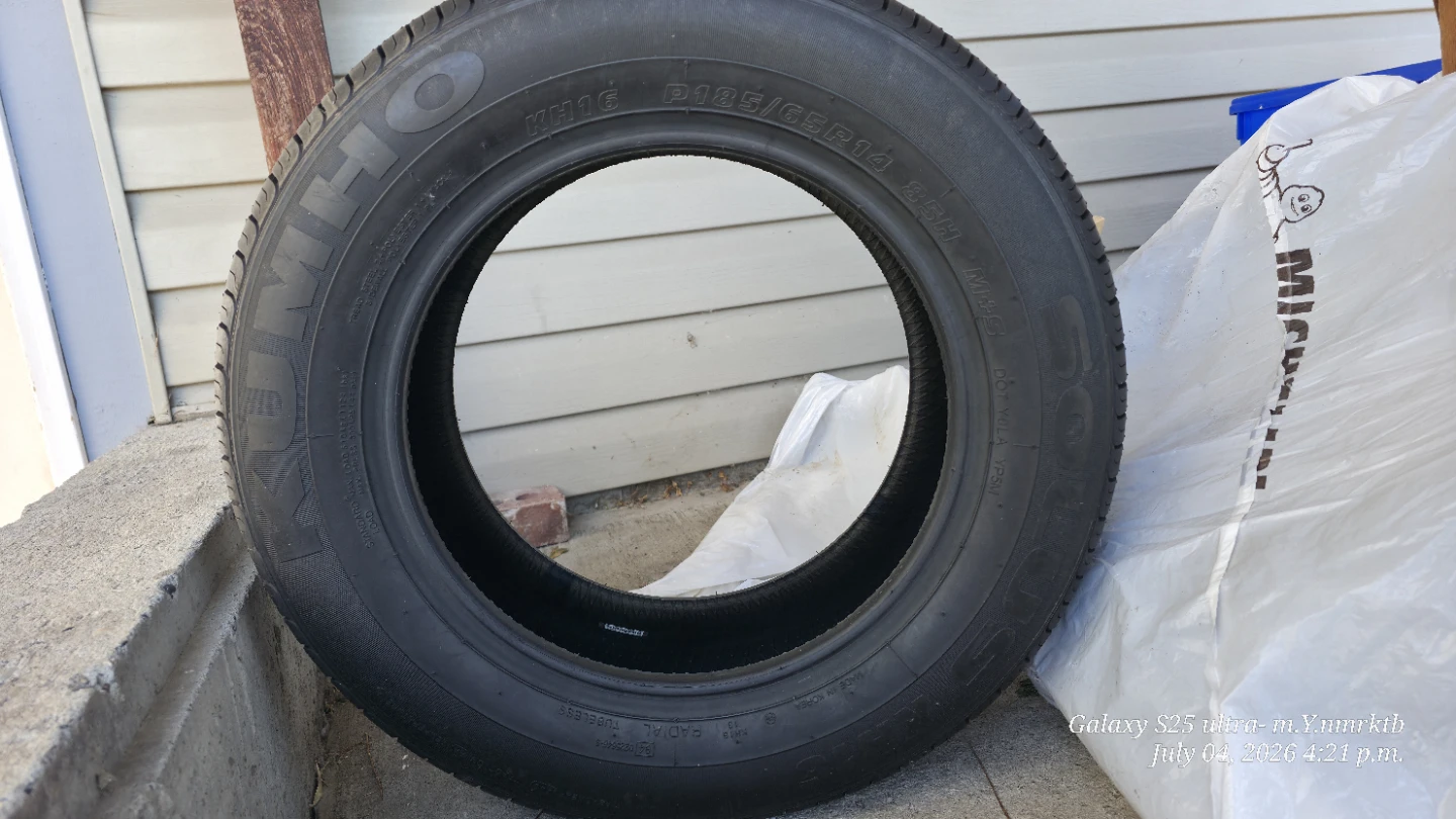 2 tires 185/65/R14 - photo 2