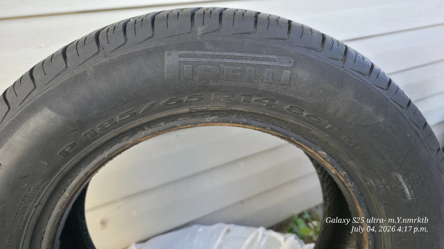 2 tires 185/65/R14 - photo 3
