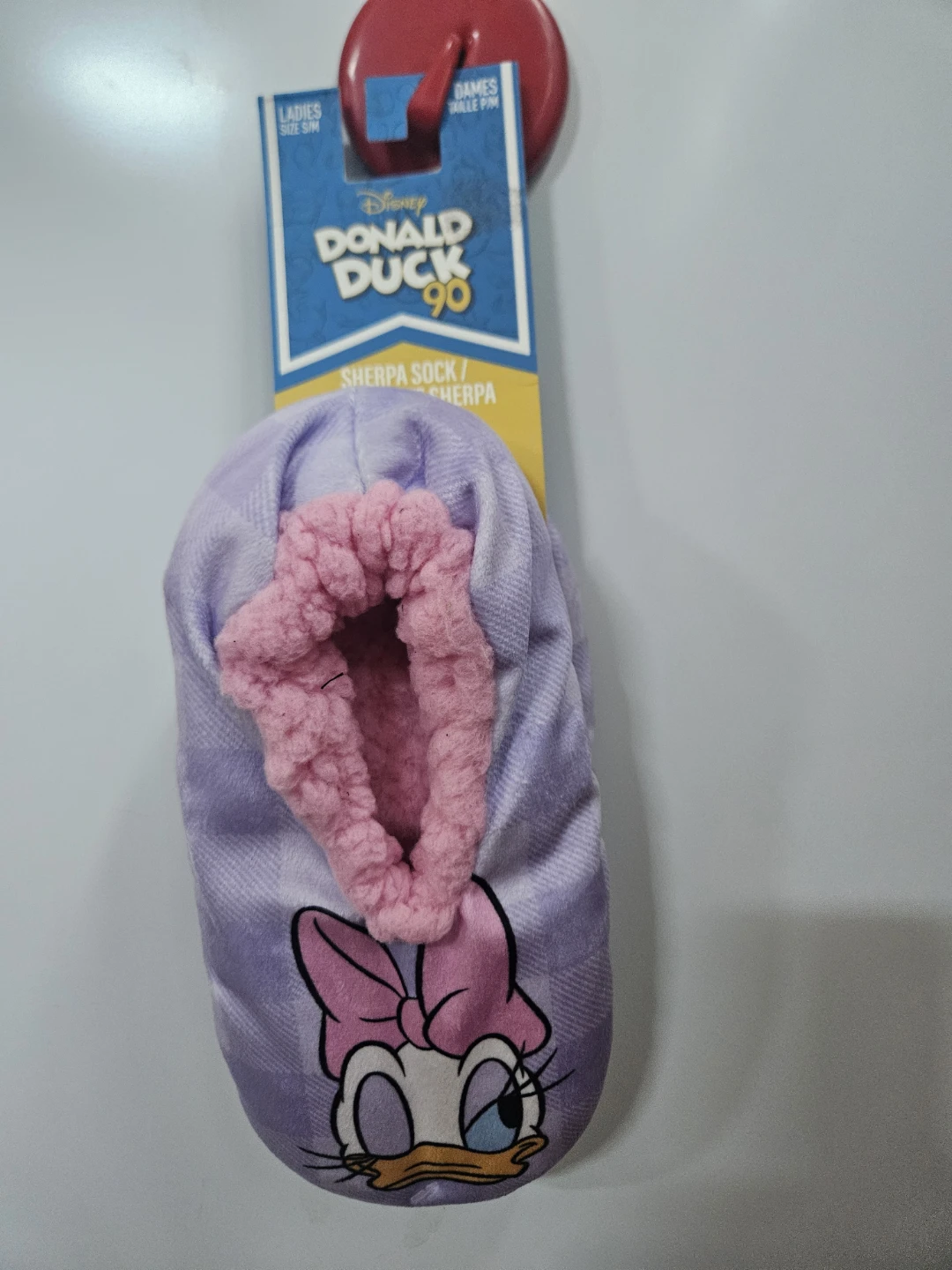 Disney Donald Duck 90 Sherpa Socks - Ladies Size S/M