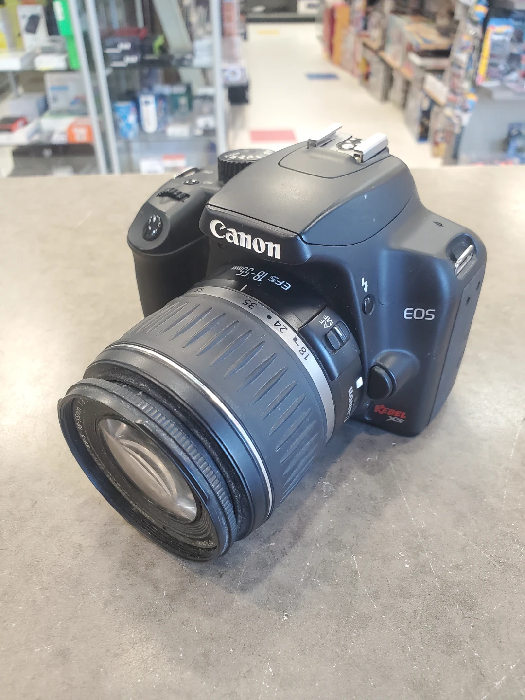 Canon EOS Rebel DSLR Camera with 18-55mm Lens