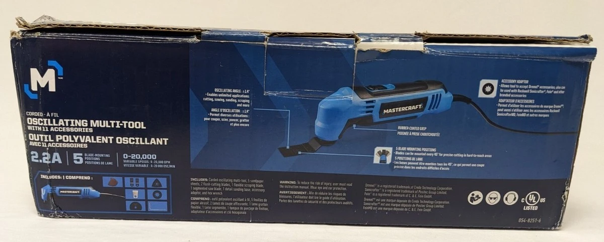 Mastercraft Oscillating Multi-Tool - photo 2