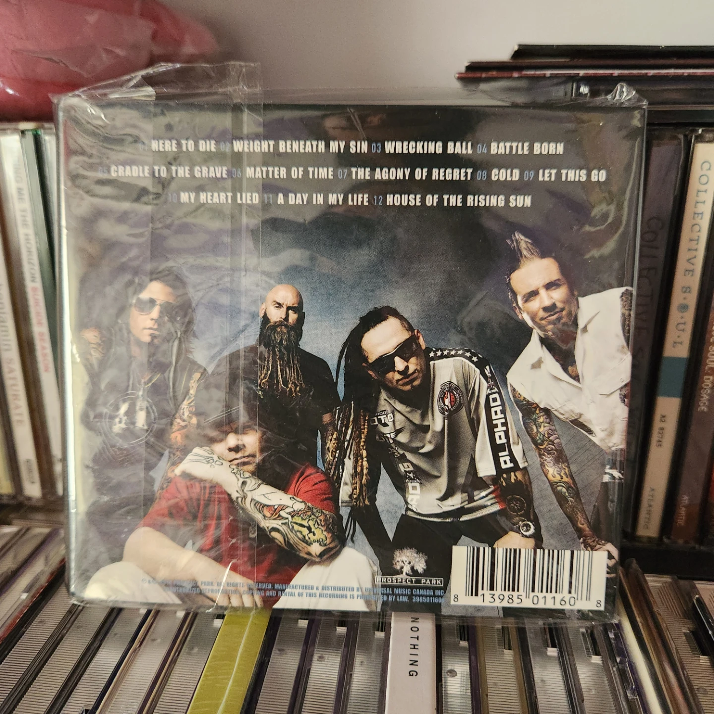 Five Finger Death Punch Deluxe Edition CD/DVD - photo 2