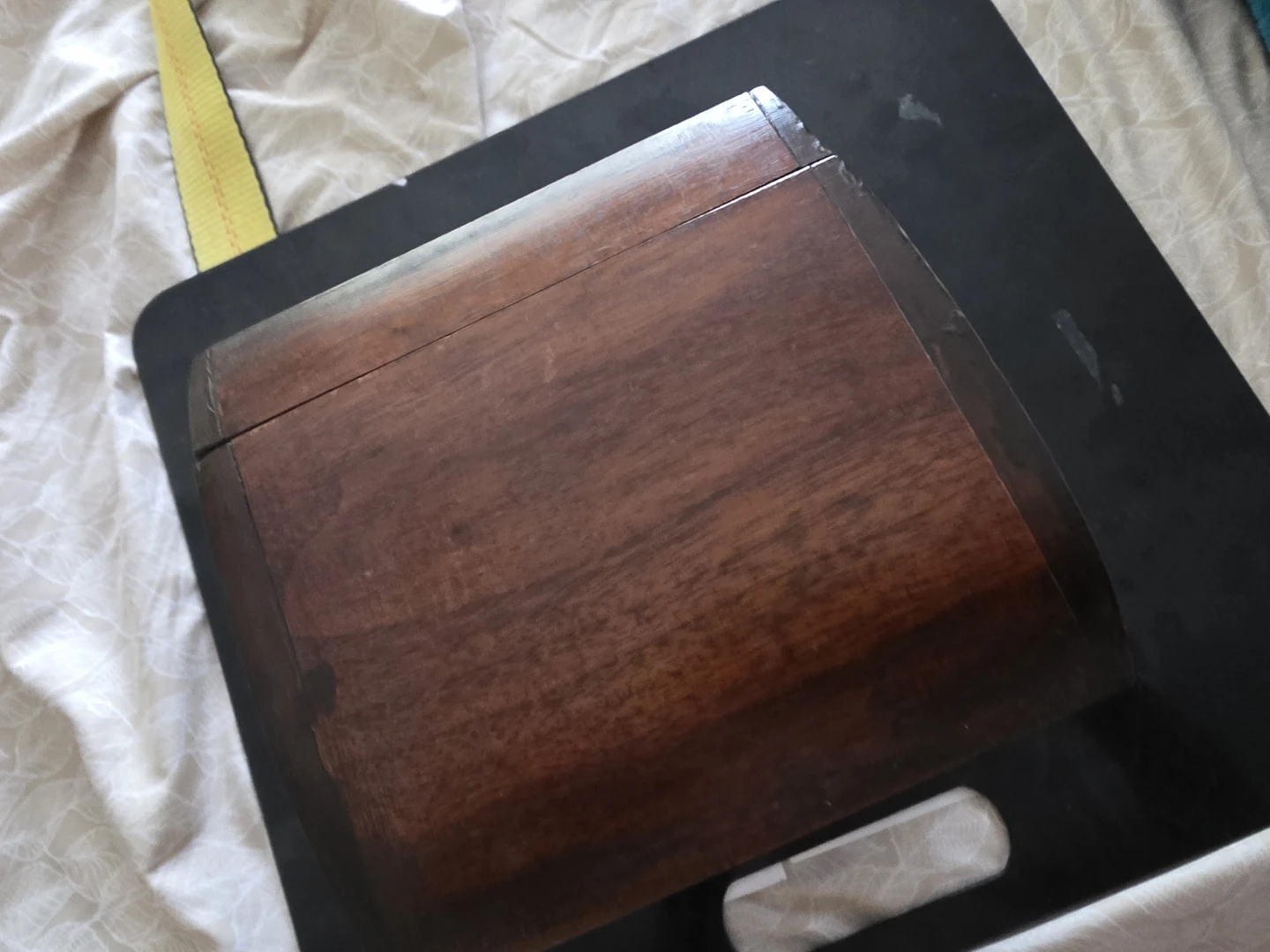 Wooden Trinket Box with mosaic top - photo 3