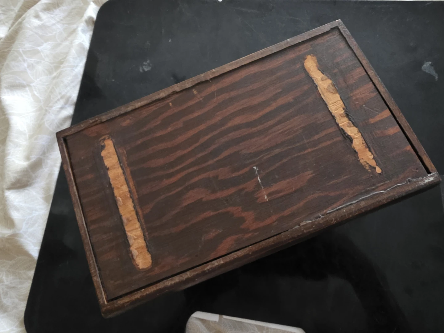 Wooden Trinket Box with mosaic top - photo 5