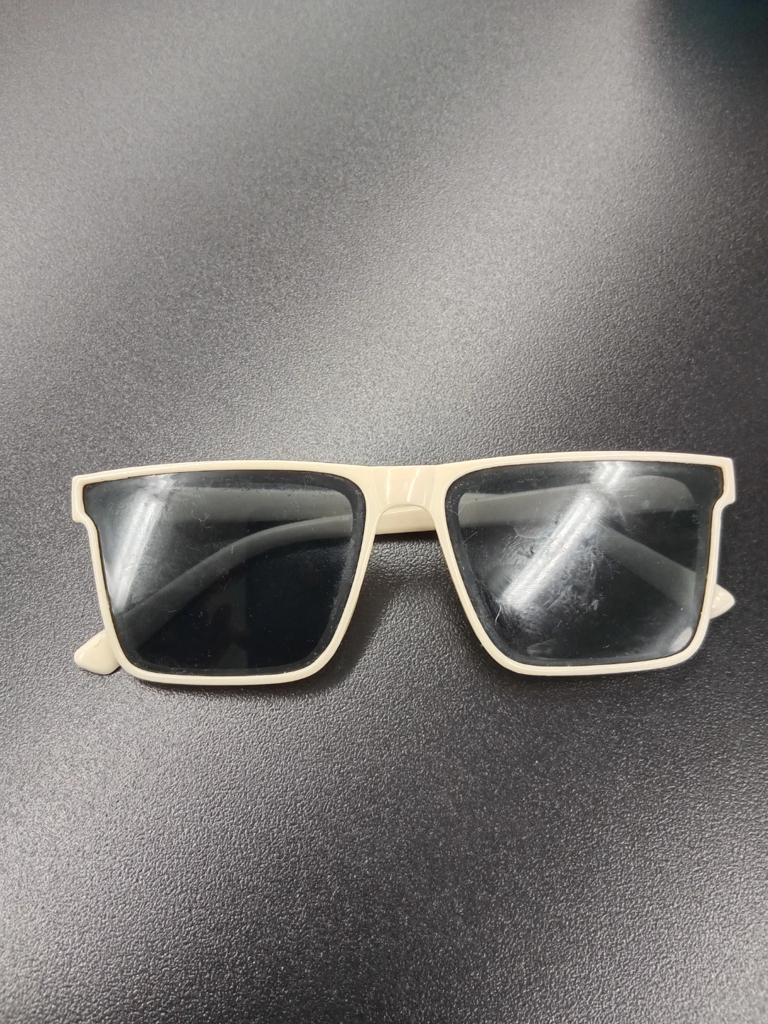 White Square Sunglasses