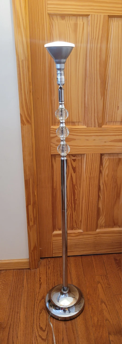 Crystal Beaded Floor Lamp
