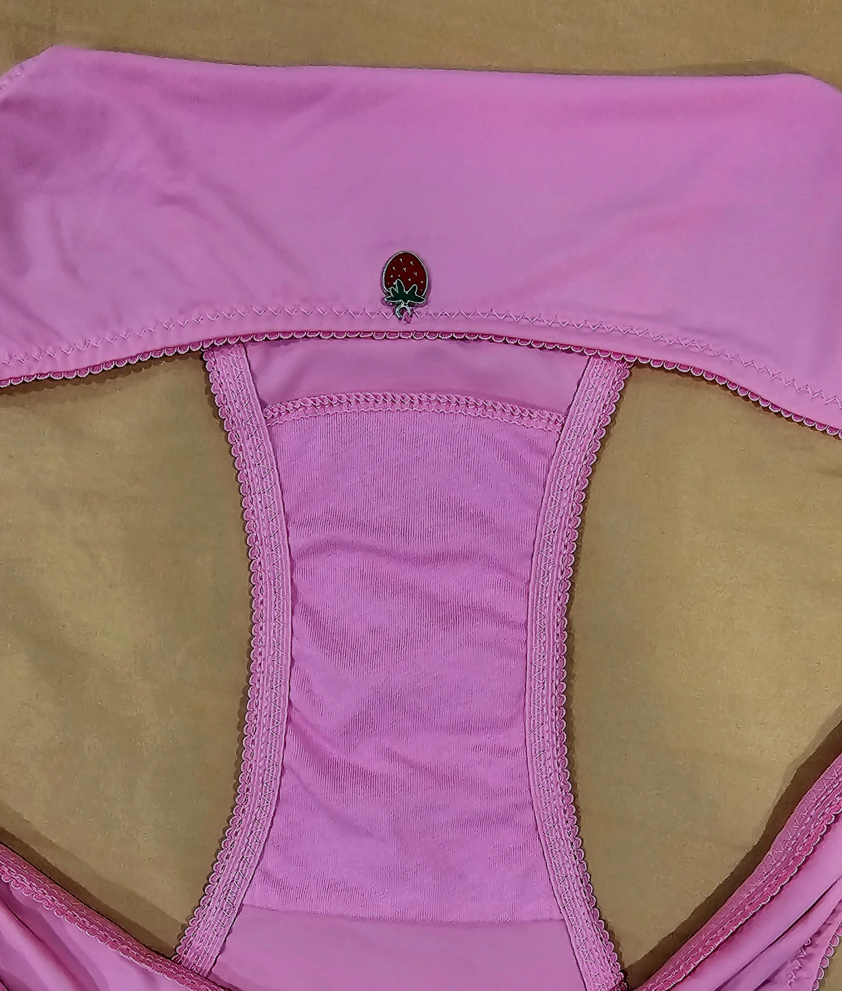 Pink Strawberry Charm Briefs L12/14 - photo 5