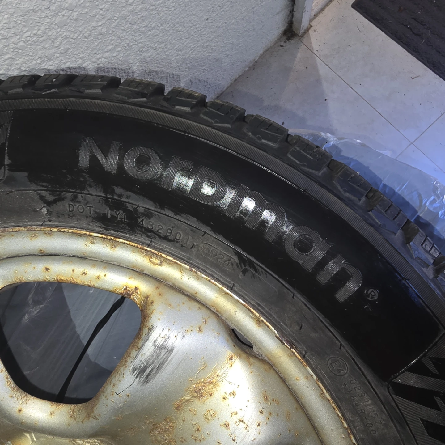 Nordman Winter Tire on Rim