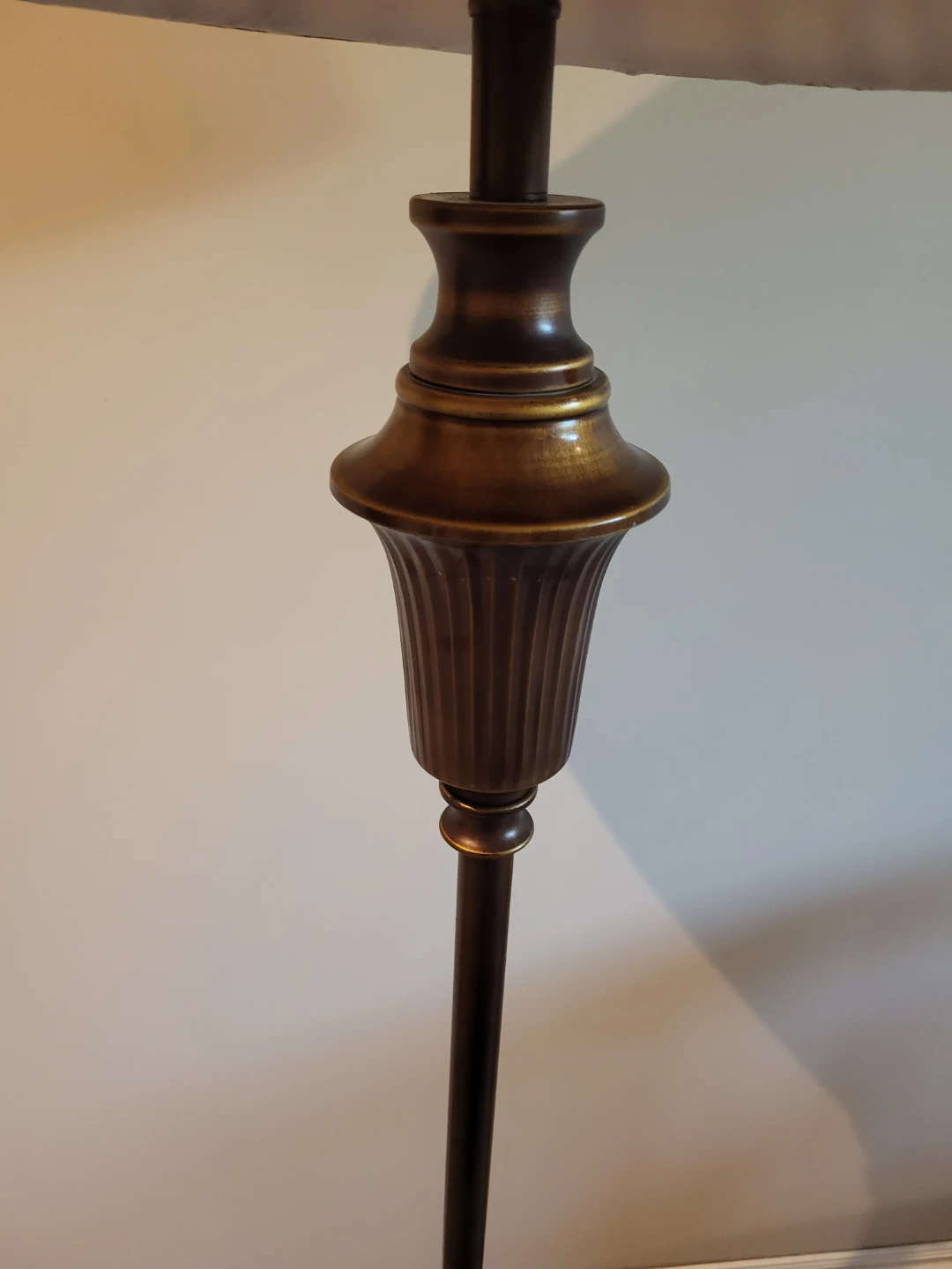 Floor Lamp with Pleated Shade - photo 2
