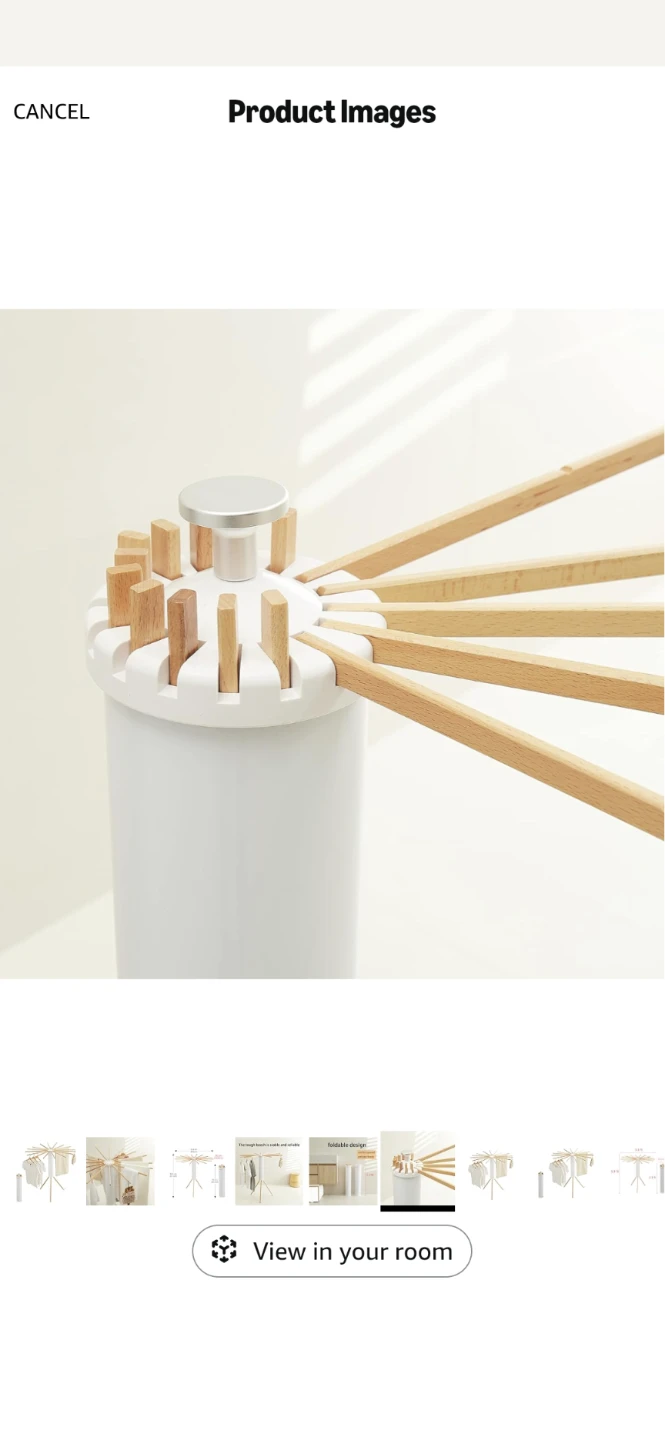 Collapsible Clothes Drying Rack - photo 4