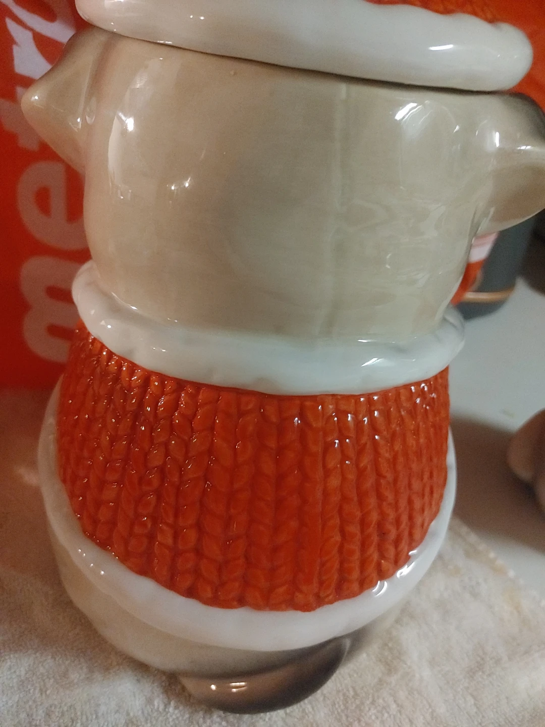Pug Christmas Cookie Jar and Mugs Set - photo 5