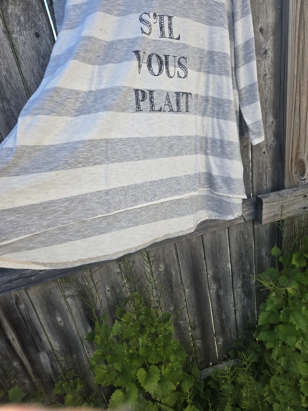 Maison jules Striped 'S'il Vous Plait' T-Shirt - photo 2