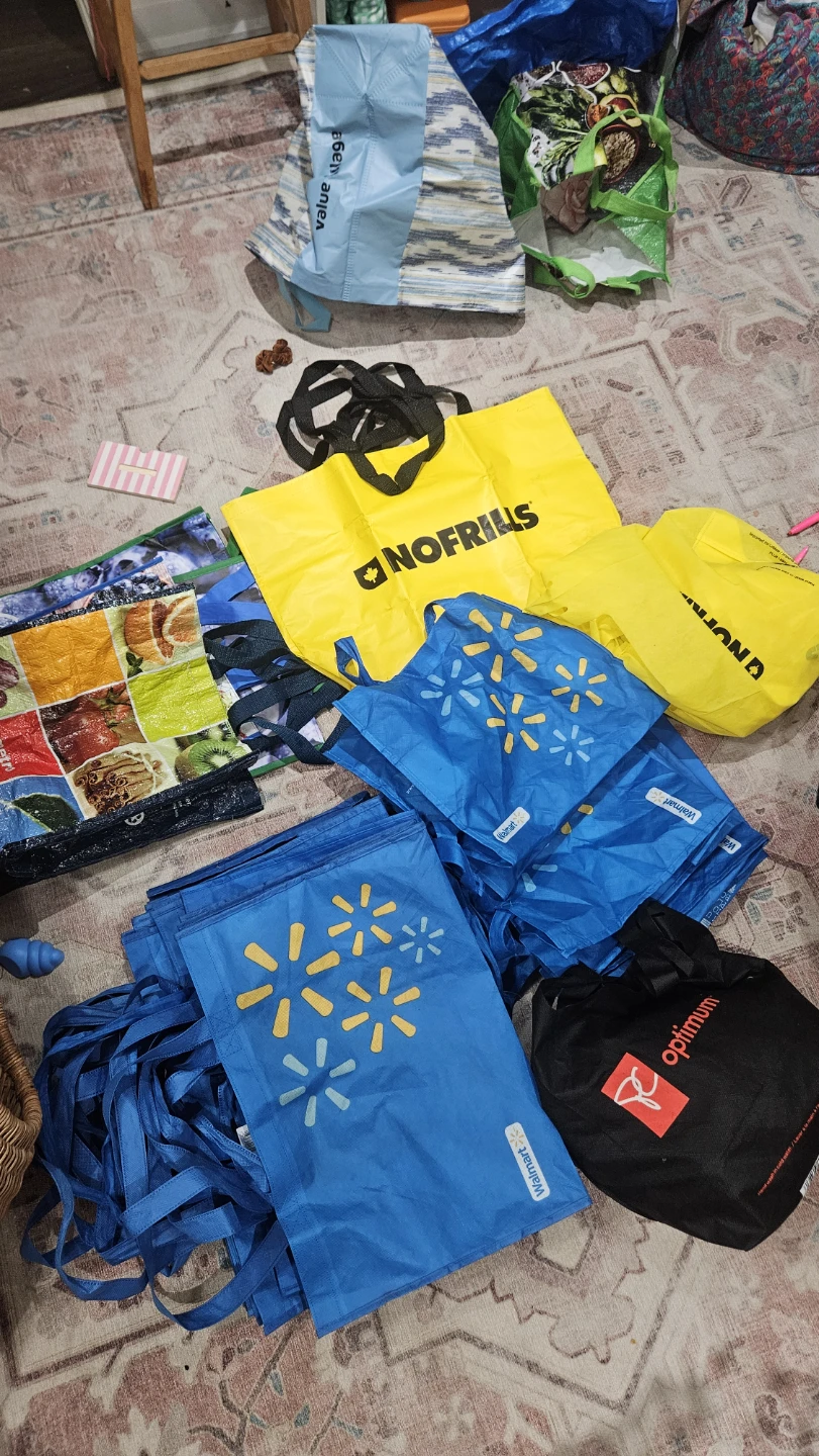 Assorted Reusable Shopping Bags