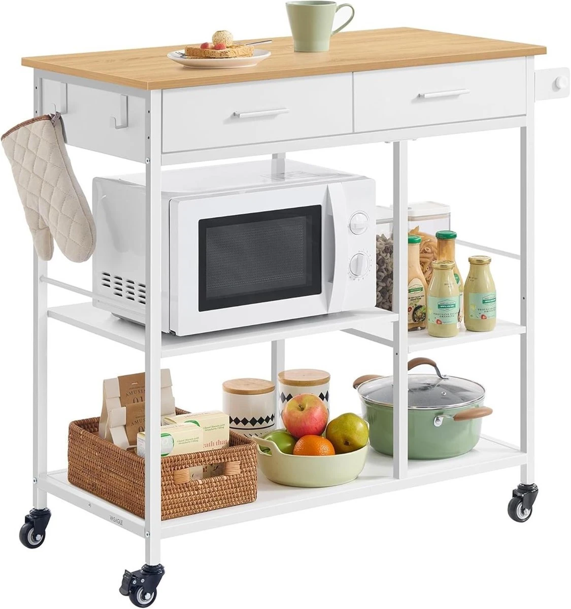 New kitchen rolling cart