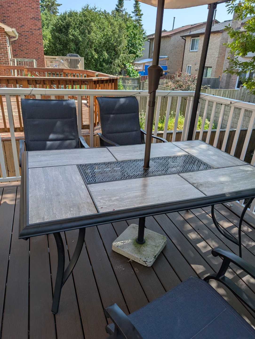 Patio  Table, and  Umbrella - photo 5