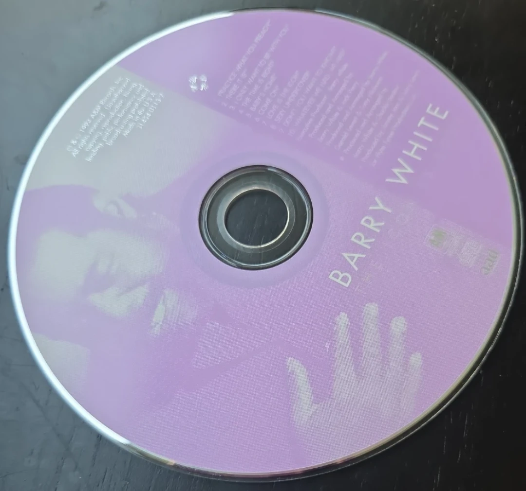 Barry White The Icon CD - photo 3