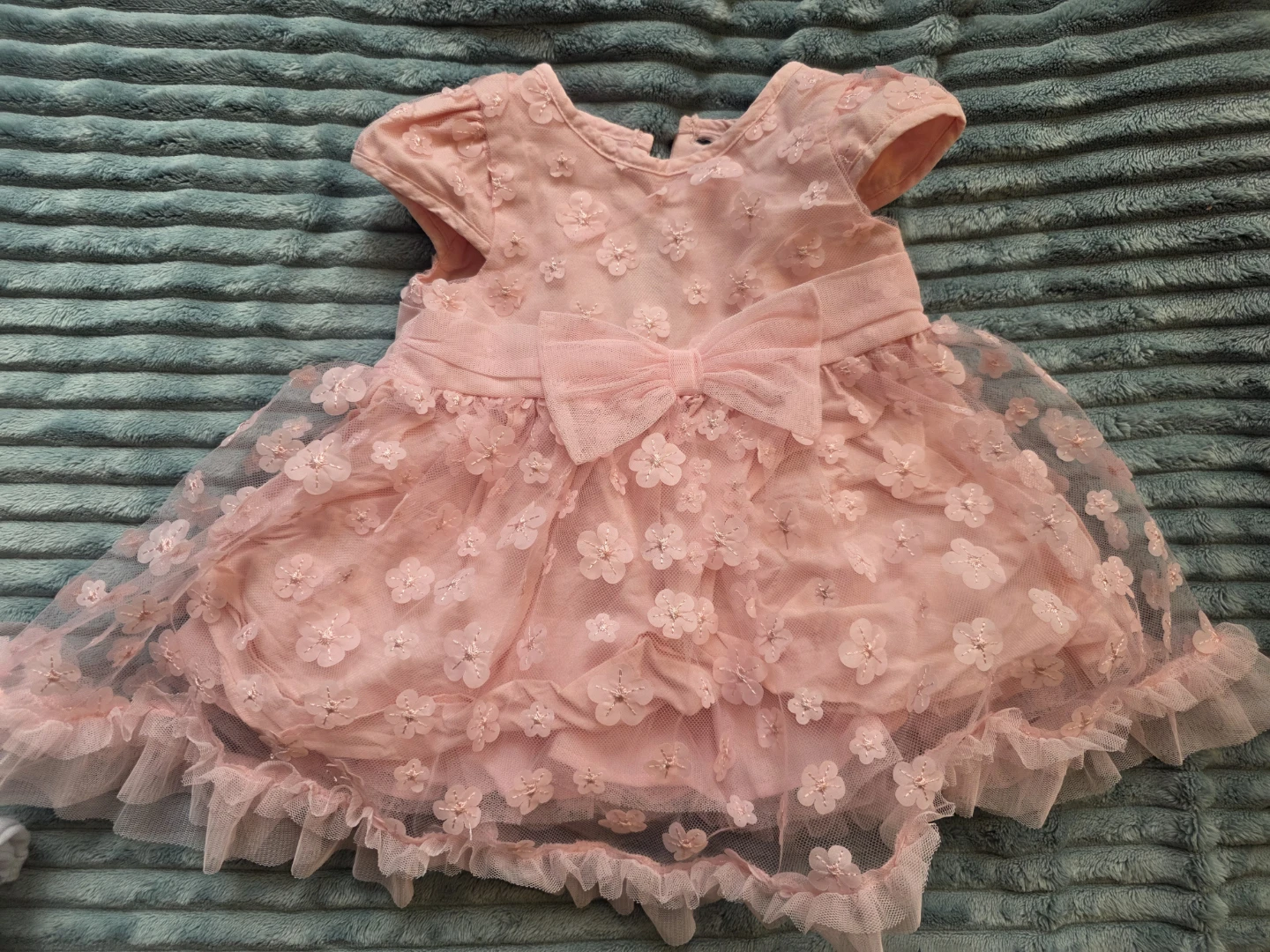NEW NEXT Baby UK Pink Floral Party Dress