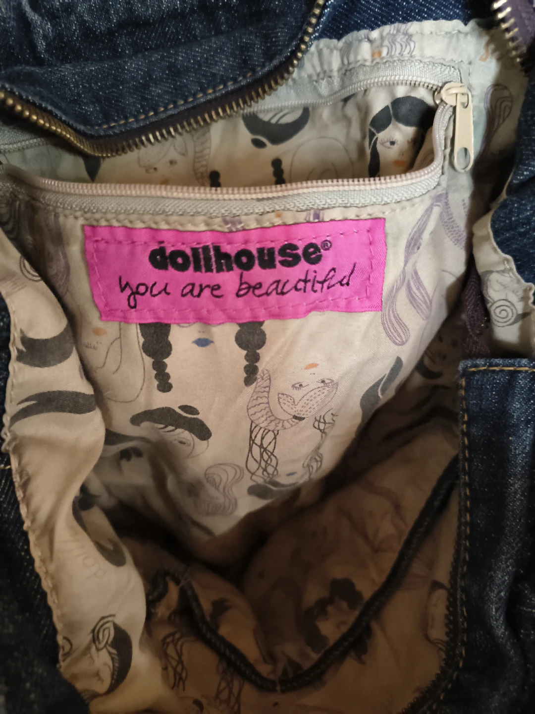 Dollhouse Denim Shoulder Bag - photo 4