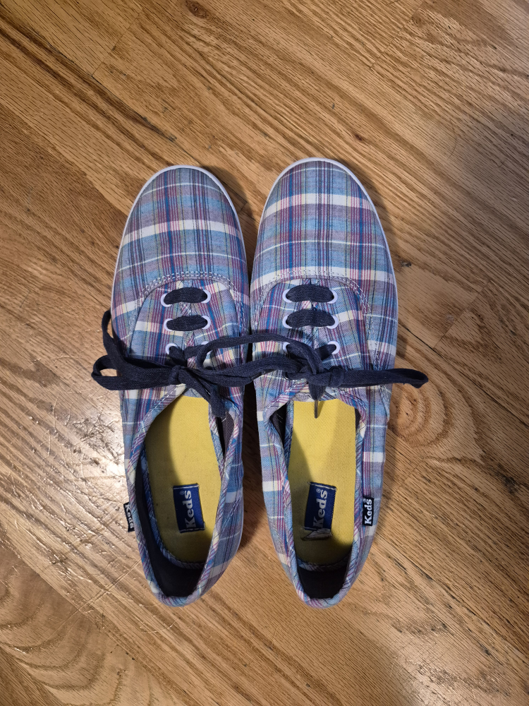 Keds Champion Classic Plaid Lace-Up Shoes