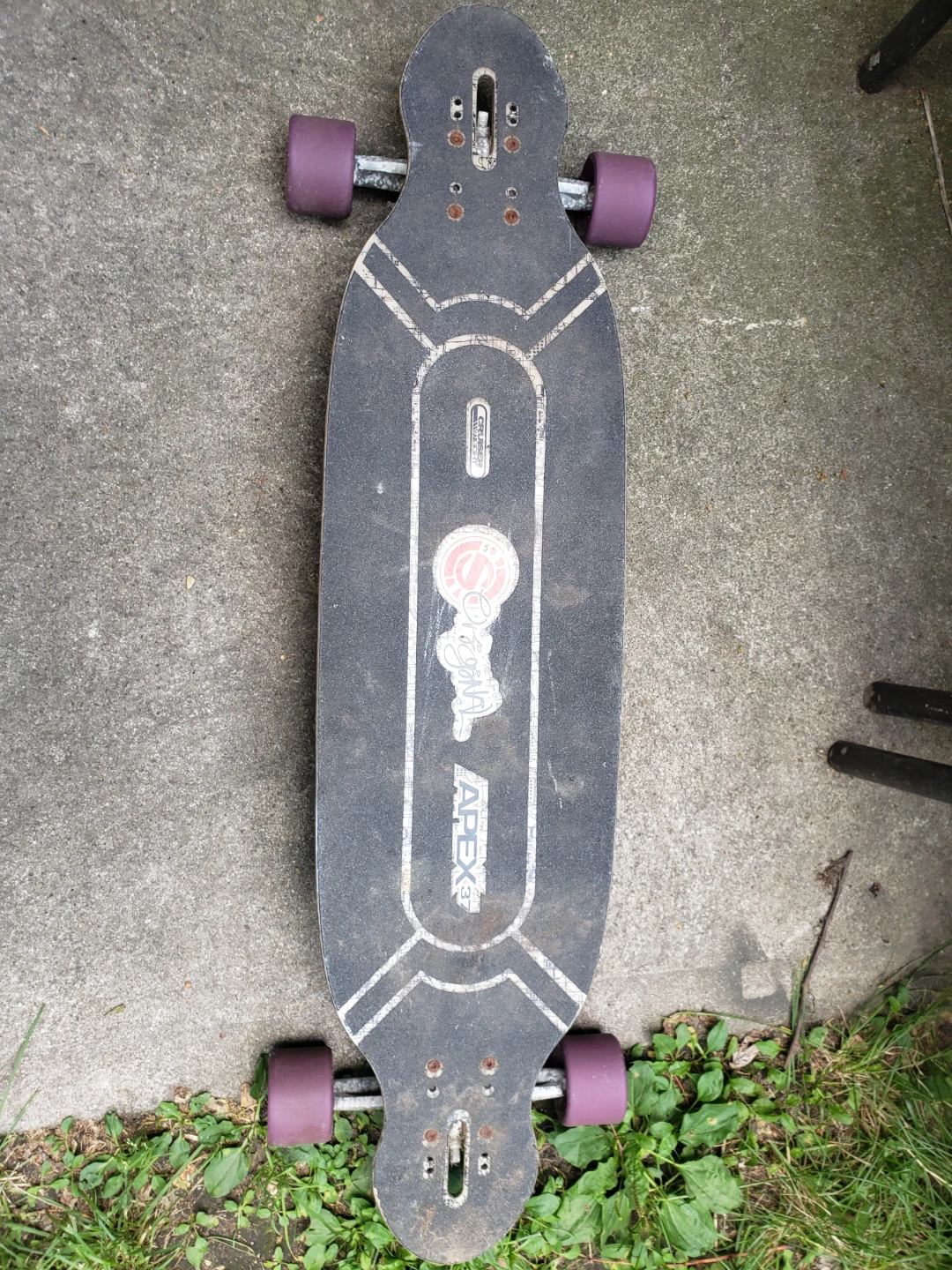 Apex 37 long board skake board