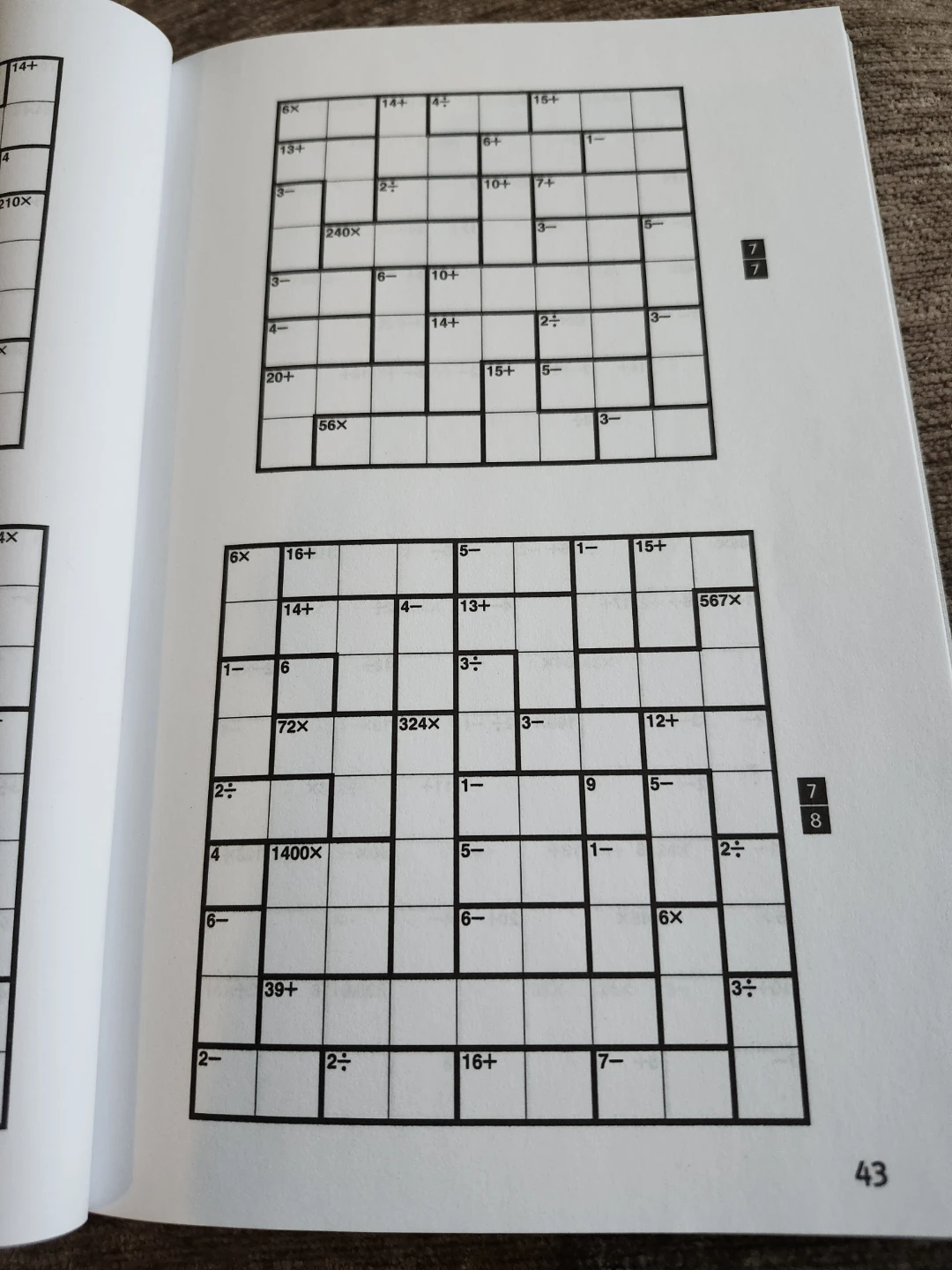 FREE KenKen 300 Puzzles - photo 2