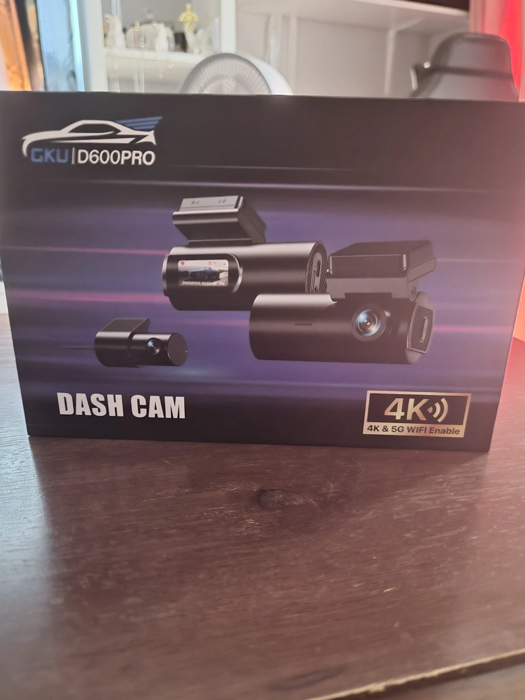 GKUD600PRO Dash Cam 4K & 5G WiFi Enable