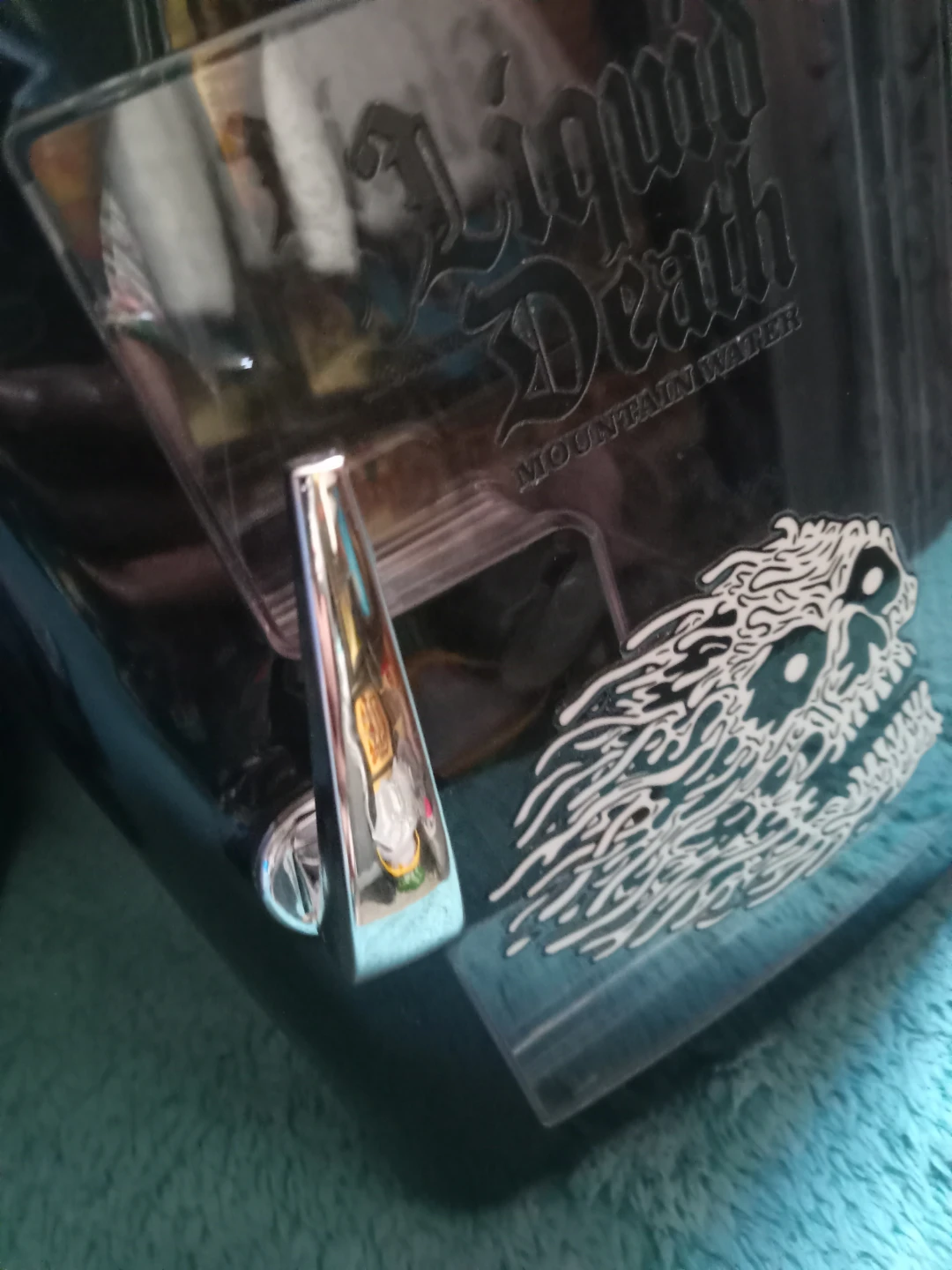 New!! Liquid Death Mini Fridge Cooler (Hold 9 Cans) - photo 5