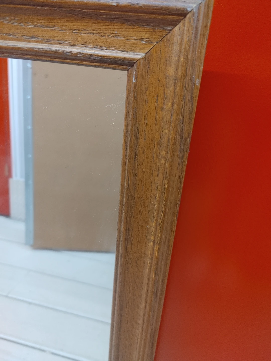 Wooden Framed Mirror - photo 2