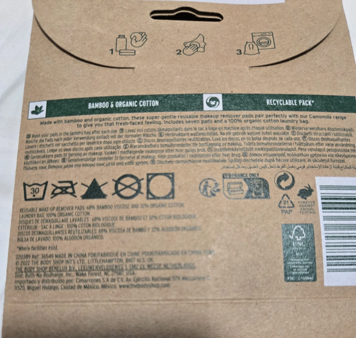 Brand New - The Body Shop Reusable Makeup Remover Pads - photo 3