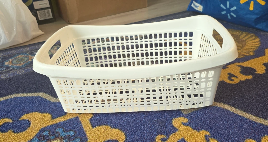 FREE White Plastic  Basket