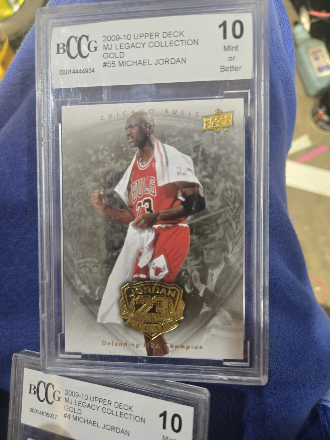 2009-10 Upper Deck MJ Legacy Collection Gold Michael Jordan - photo 3