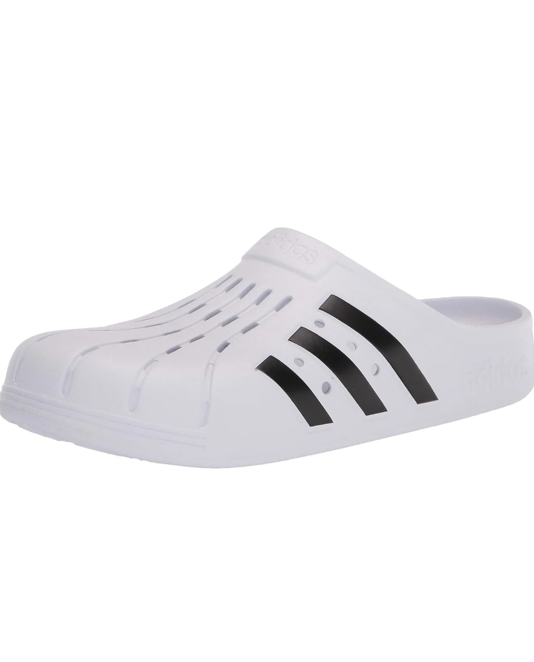 Men Adidas Adilette Clogs White size 9