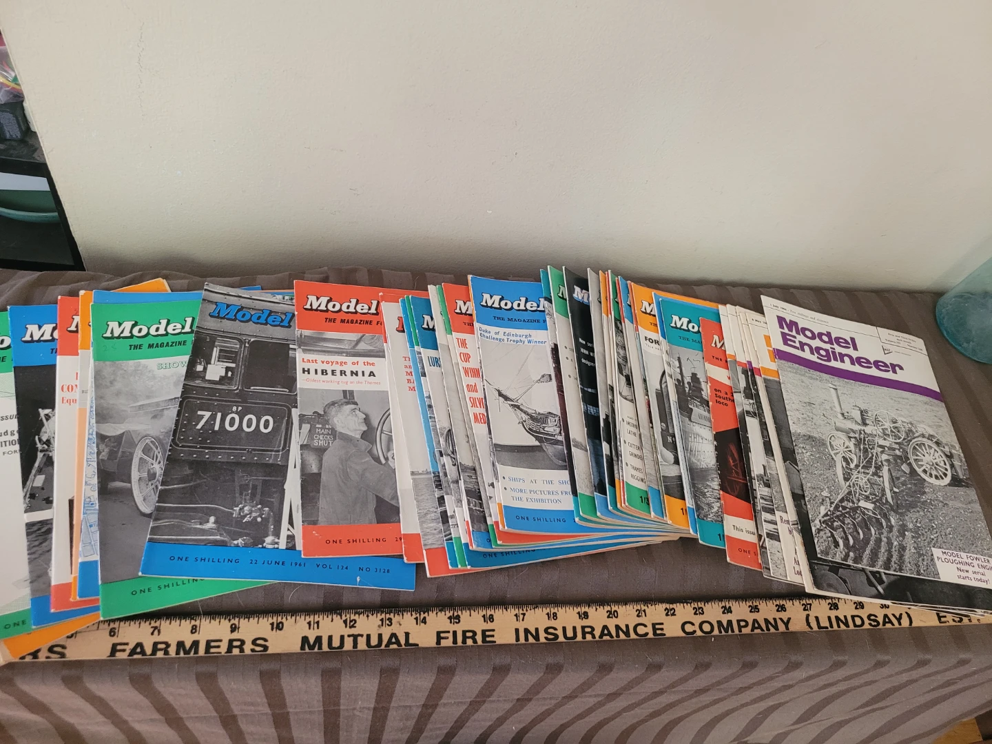 40 Vintage Model Engineer Magazines 1959  1960's