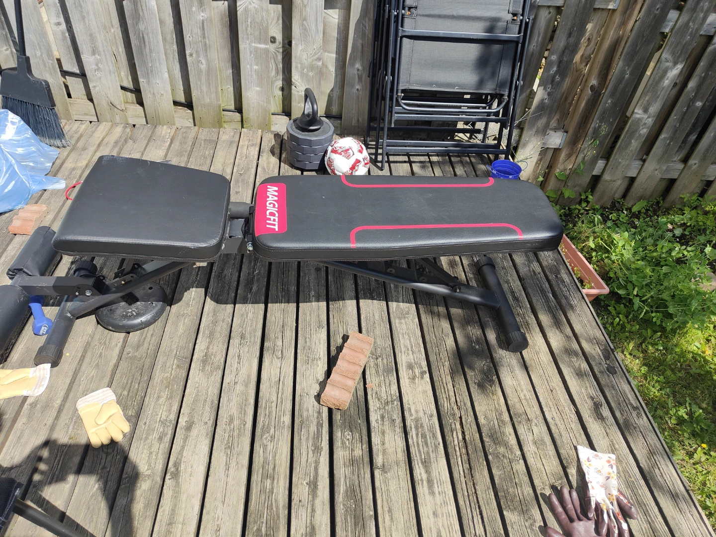 MAGICFIT Adjustable Weight Bench - photo 2