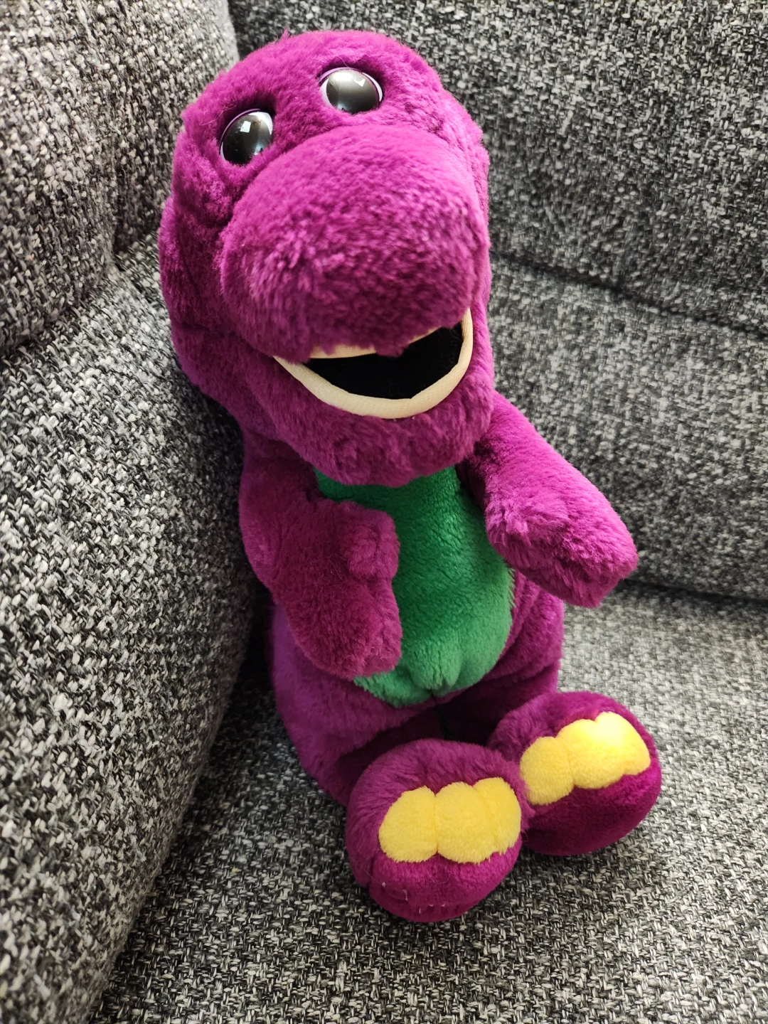 Barney the purple dinosaur Plush Toy 1992 Original - photo 2