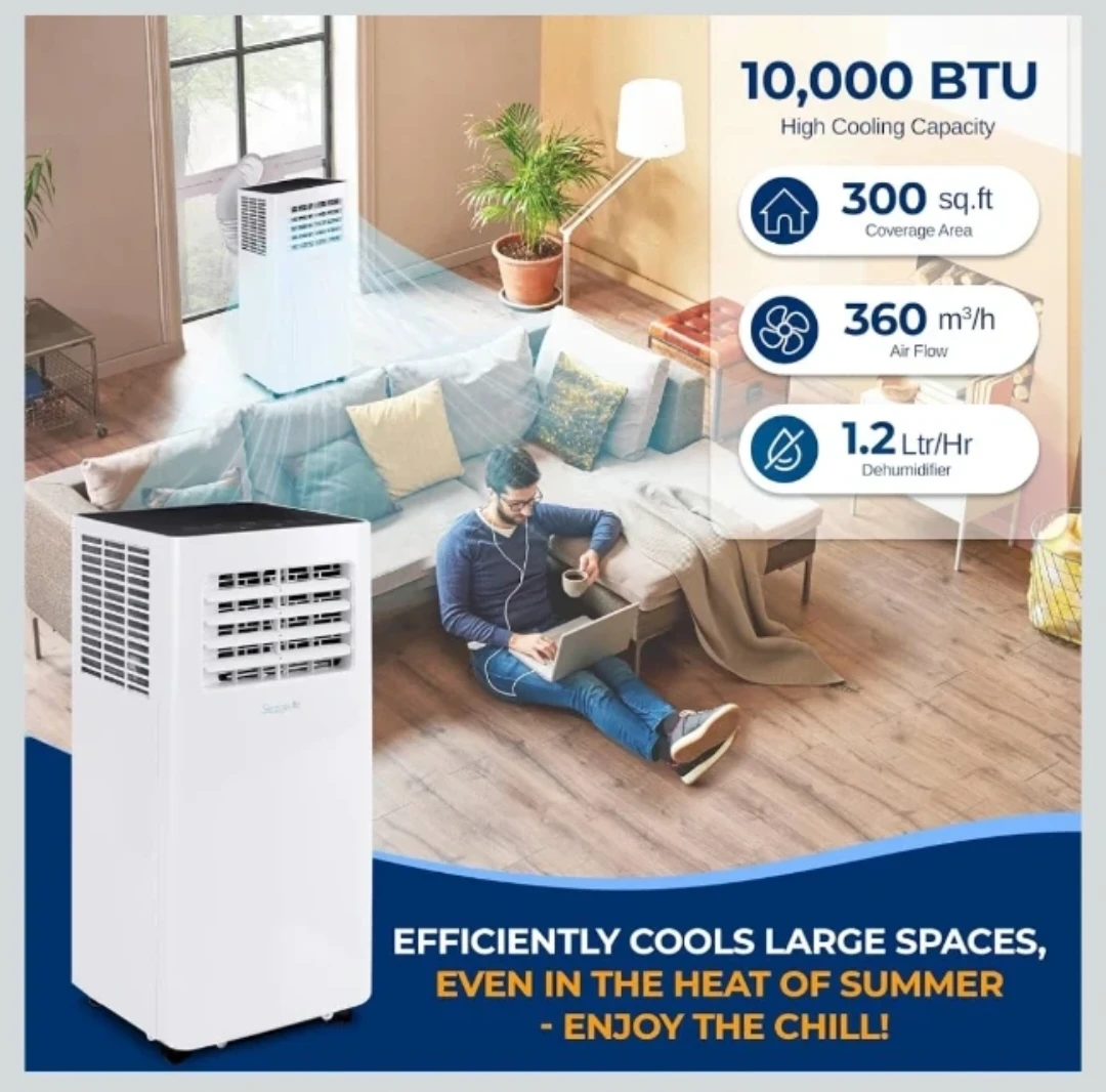 SereneLife Portable Air Conditioner 10,000 BTU - photo 3