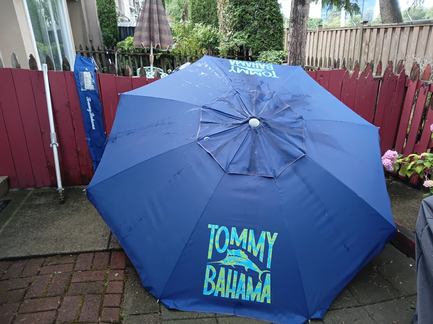 Tommy Bahama Blue Beach Umbrella