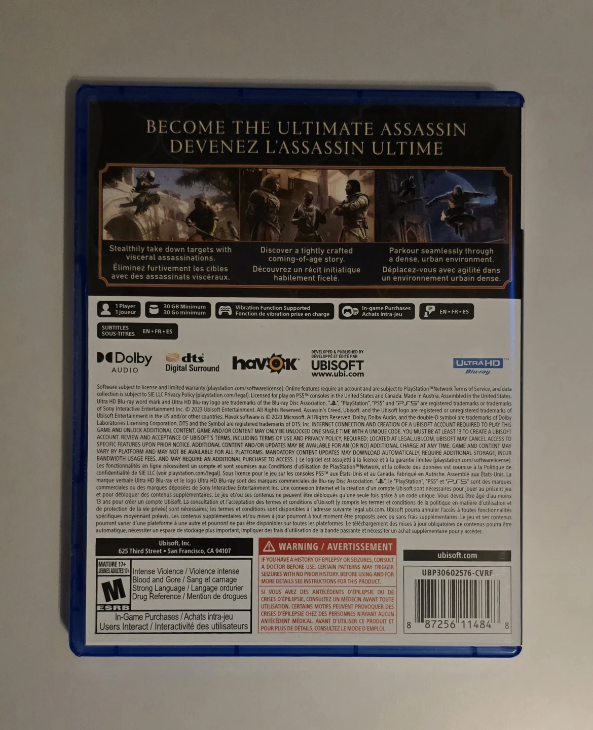 ASSASSINS CREED MIRAGE / PS5 GAME - photo 2