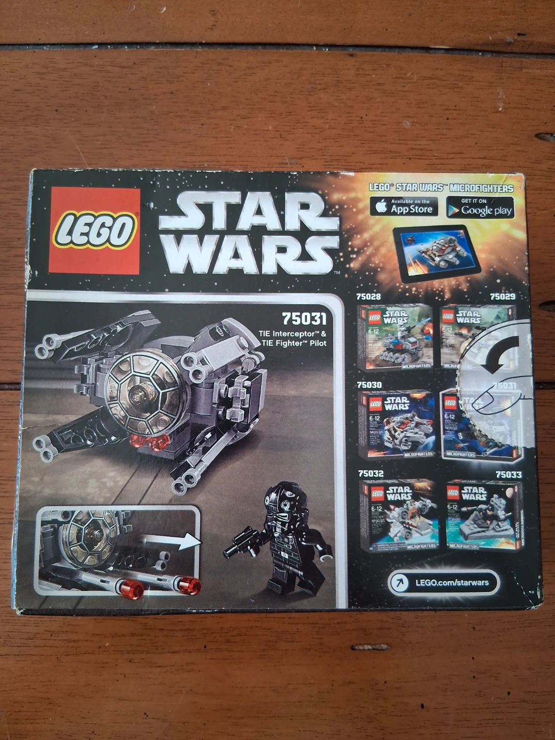 Sealed LEGO Star Wars TIE Interceptor Microfighter - photo 4