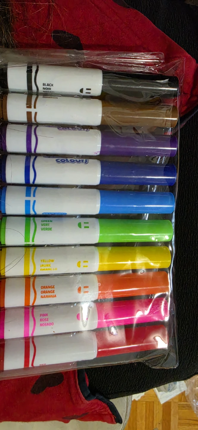 Colours Felt Markers Set