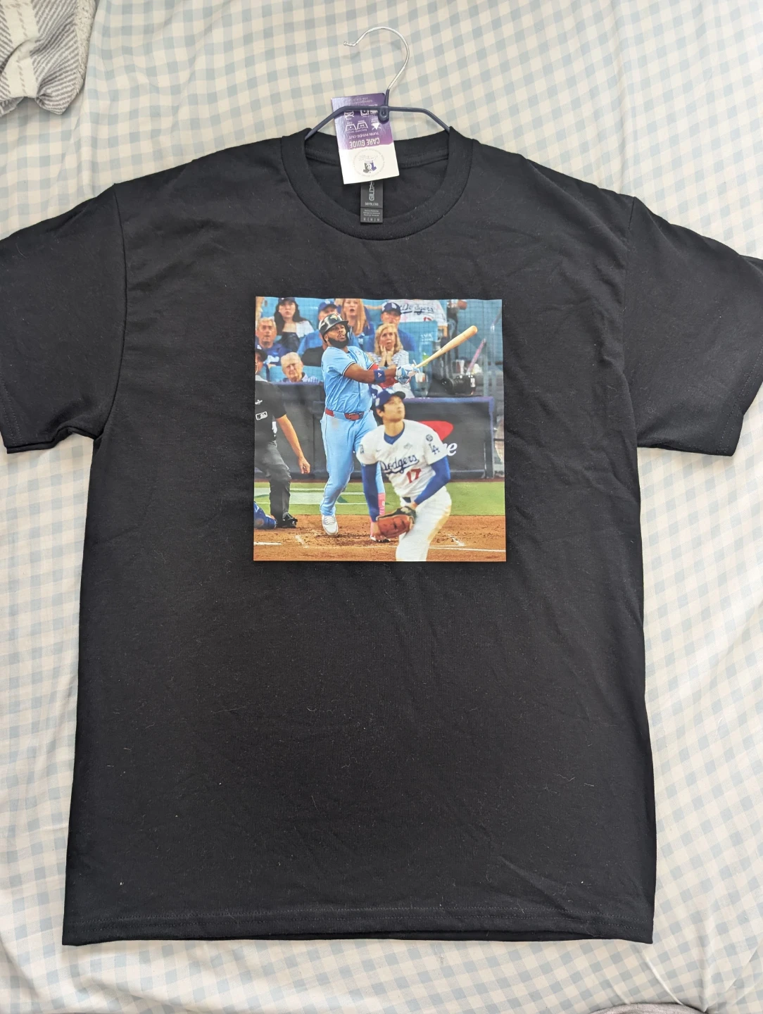 Vladimir vs Shohei Ohtani custom printed graphic T-shirt new