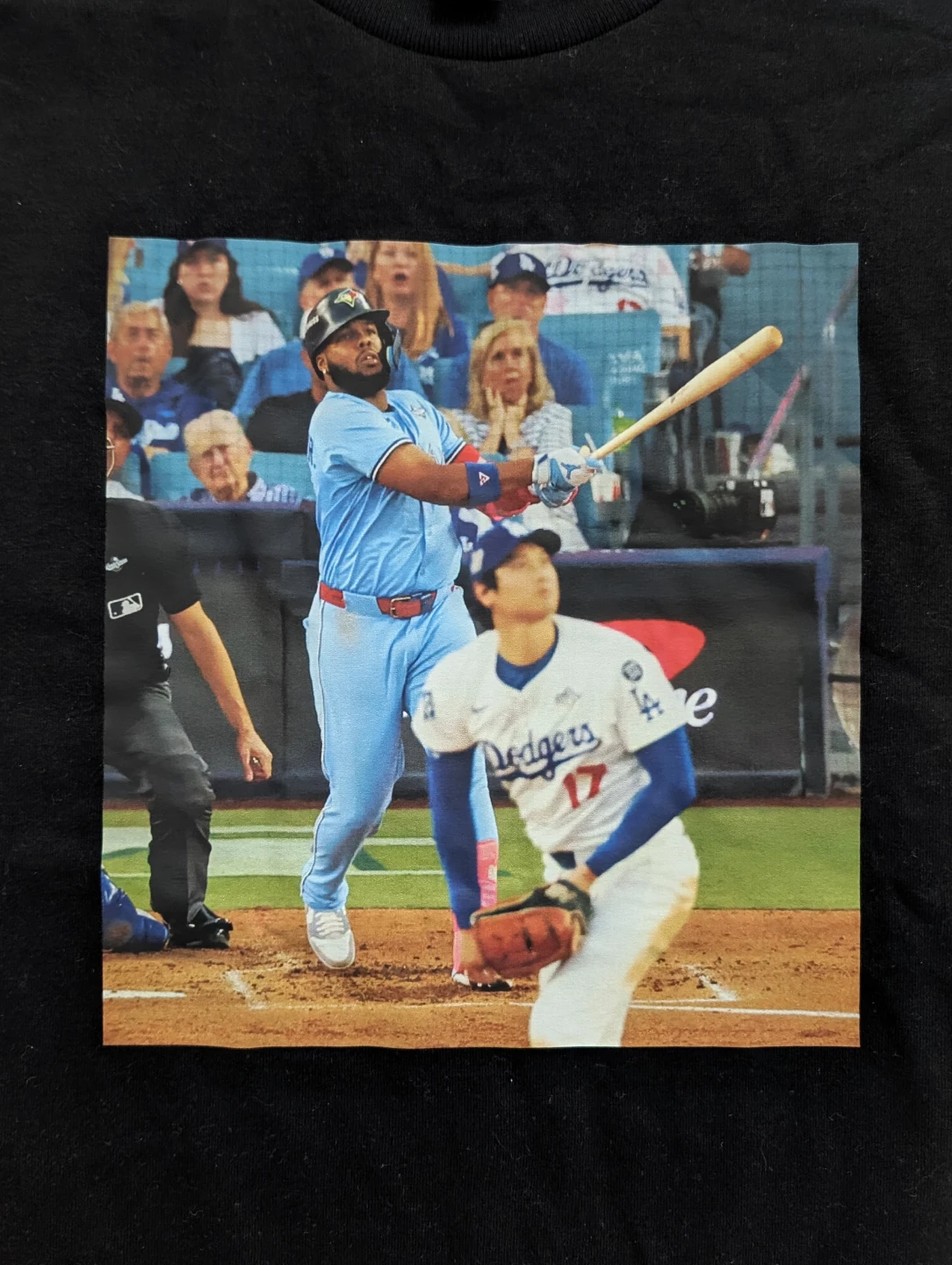 Vladimir vs Shohei Ohtani custom printed graphic T-shirt new - photo 2