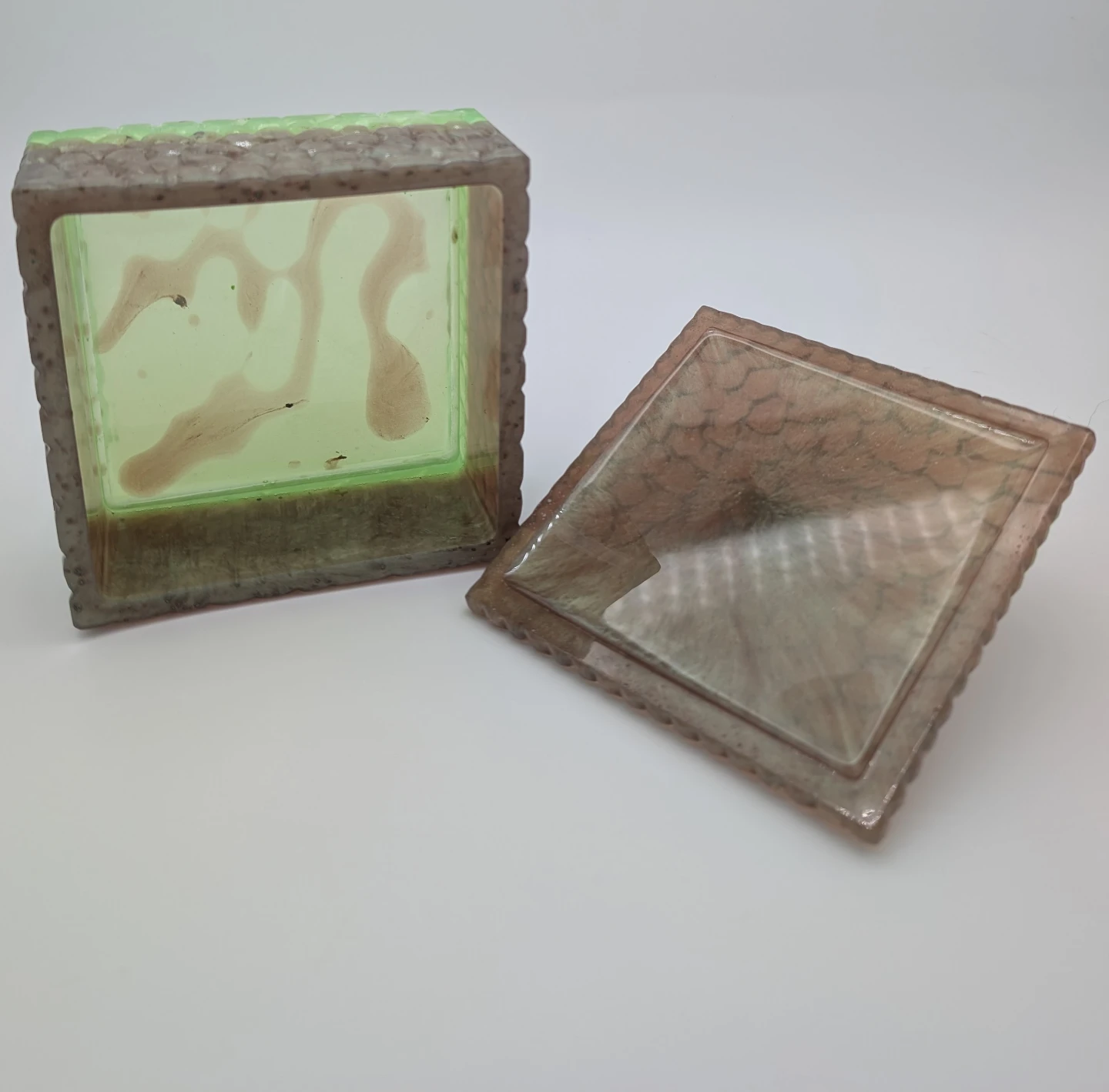 Resin Minecraft-themed Trinket Box - photo 2