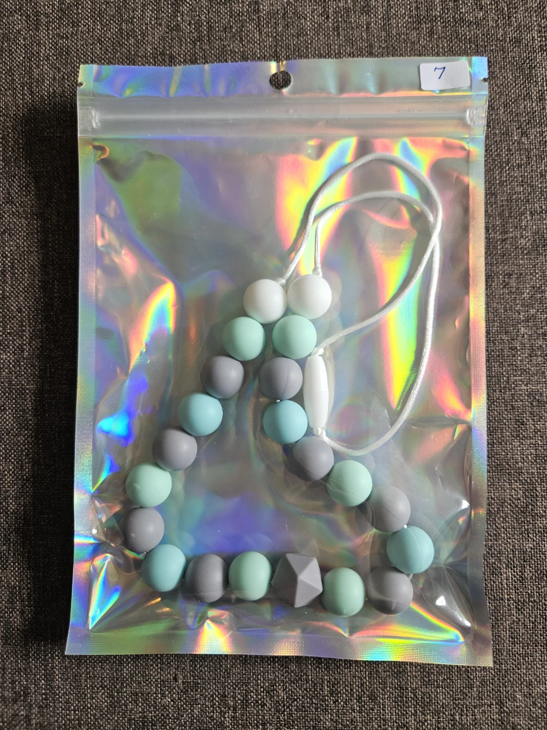 Teething Necklace - multi colored - photo 5