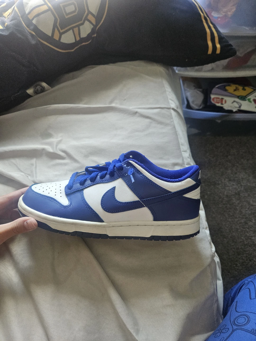 Nike Dunk Low Royal Blue White Sneakers