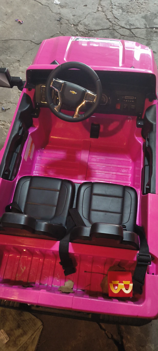 Kids Ride-On Truck - Pink